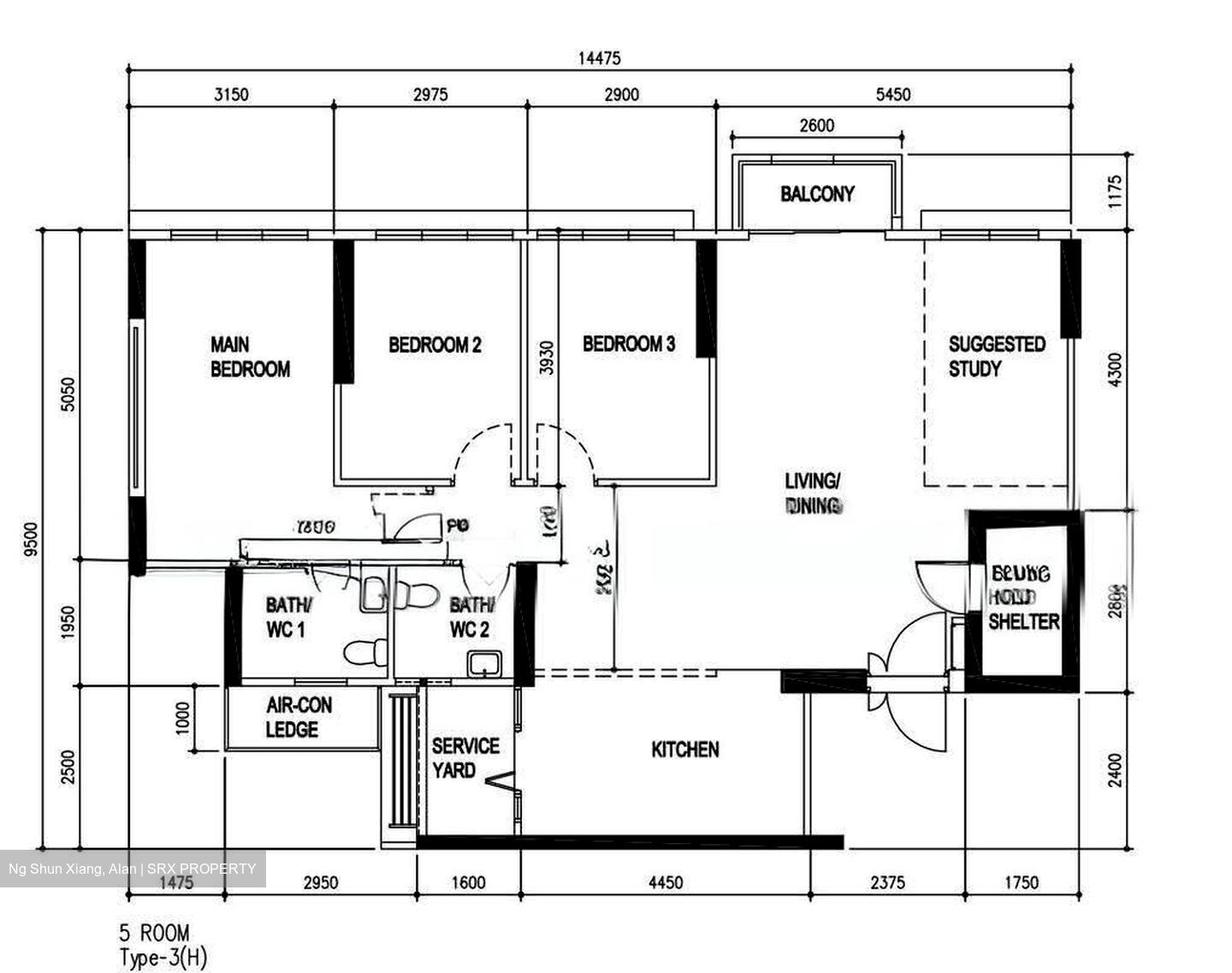 Blk 623C Tampines Greenverge (Tampines), HDB 5 Rooms #632015431